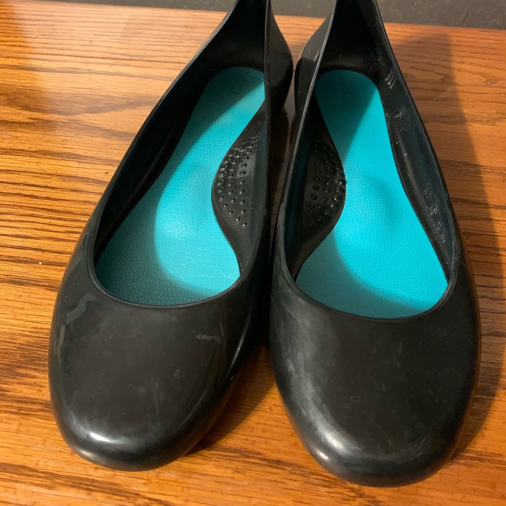 Oka-B Black Ballet Flats
